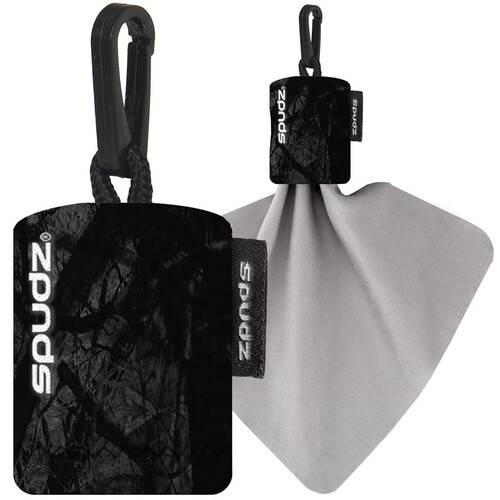 Spudz Classic Cleaning Cloth (Stealth Shadow, 6 x 6")