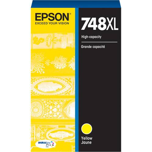 Epson DURABrite Pro 748XL High Capacity Yellow Ink Cartridge