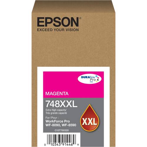 Epson DURABrite Pro 748XXL Extra-High Capacity Magenta Ink Cartridge