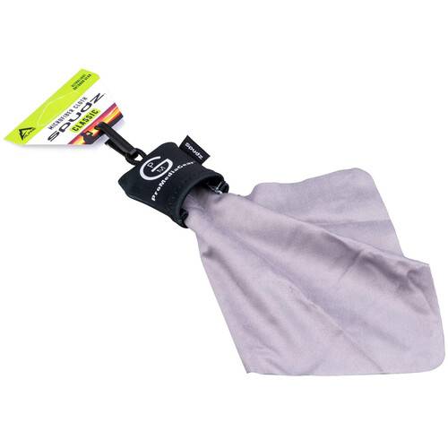 ProMediaGear Microfiber Cleaning Cloth (Black/Gray)