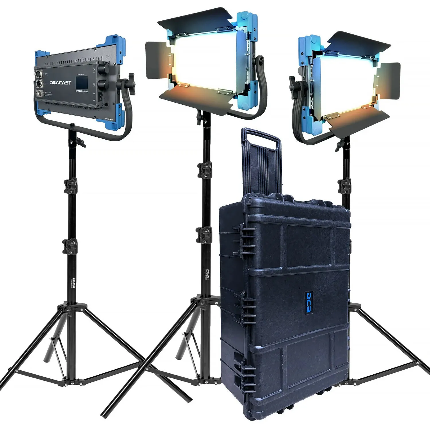 Godox Knowled MG1200Bi Bi-Color LED Light with Flight Case
