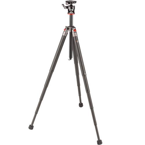 Oben CQL-13 Compact Carbon Fiber Travel Tripod with Ball Head