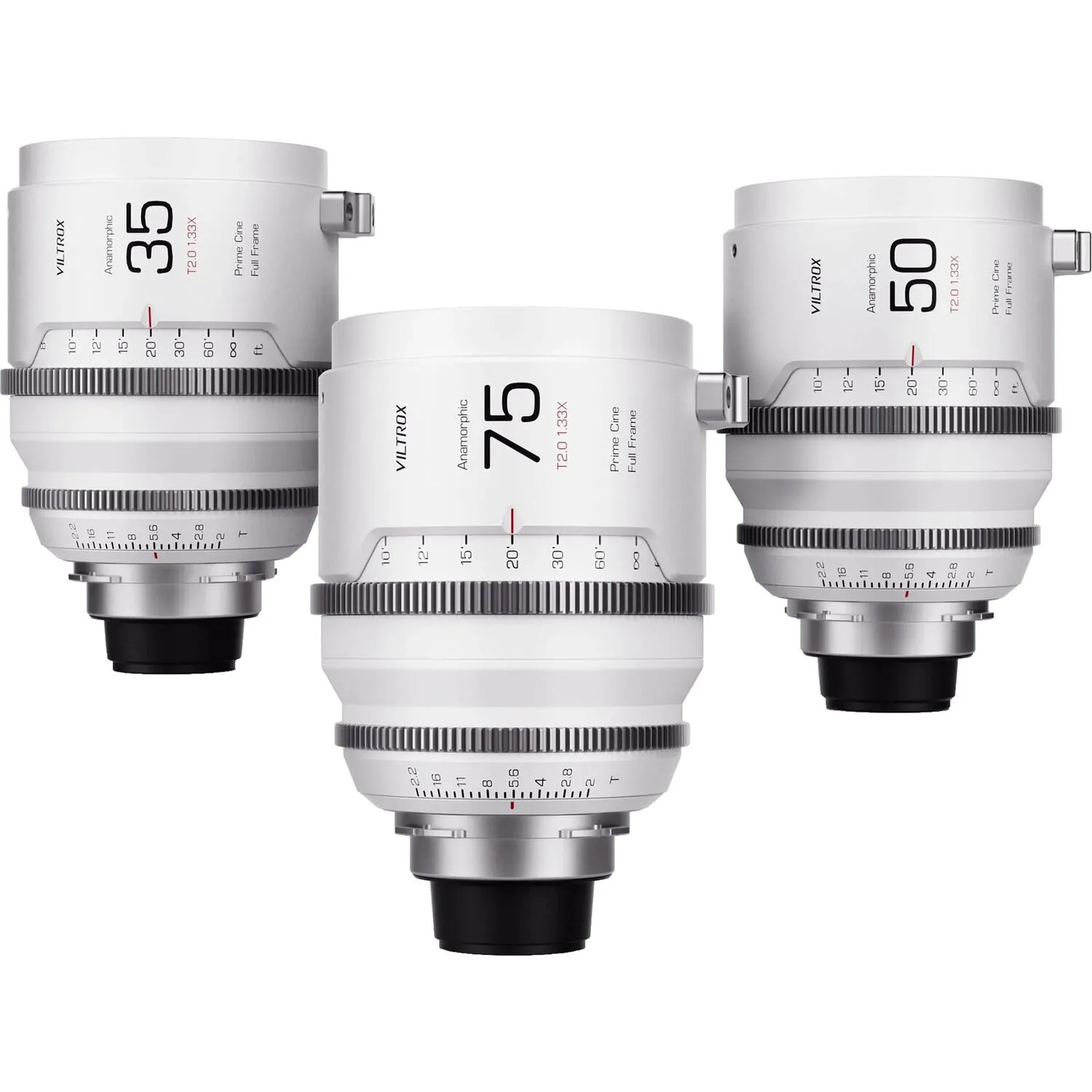 Viltrox EPIC 35/50/75mm T2.0 1.33x Anamorphic Lens Set (Leica L)