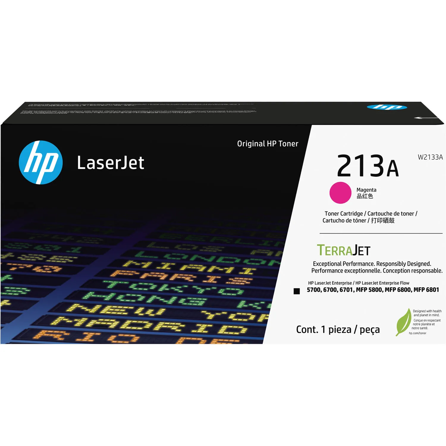 HP 213A TerraJet LaserJet Toner Cartridge (Magenta)