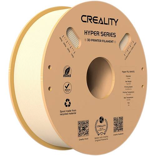 Creality Hyper Series PLA 3D Printing Filament (1kg, White)