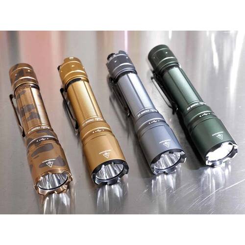 Fenix Flashlight TK20R UE Rechargeable LED Flashlight (City Gray)
