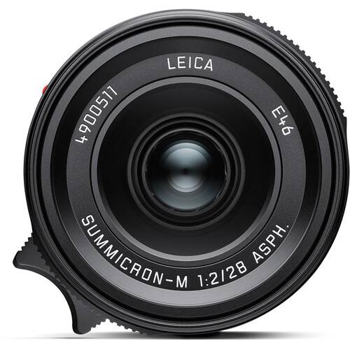 Leica Summicron-M 28mm f/2 ASPH. Lens (Leica M, Black)