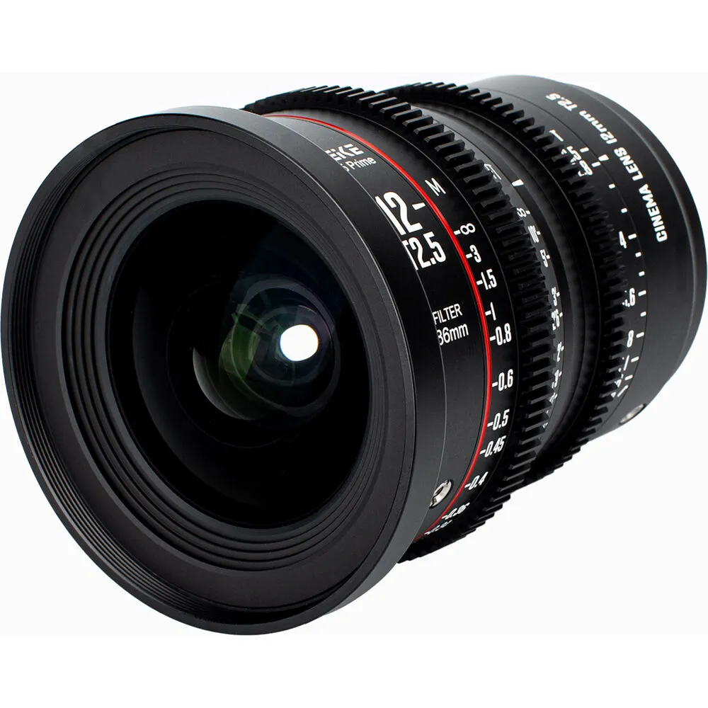 Meike 12mm T2.5 Super 35 Prime Cine Lens (Canon EF)