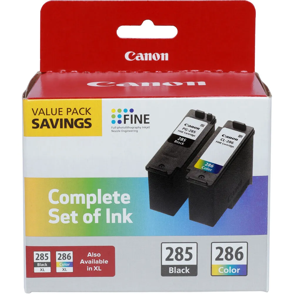 Canon PG-285/CL-286 Value Pack