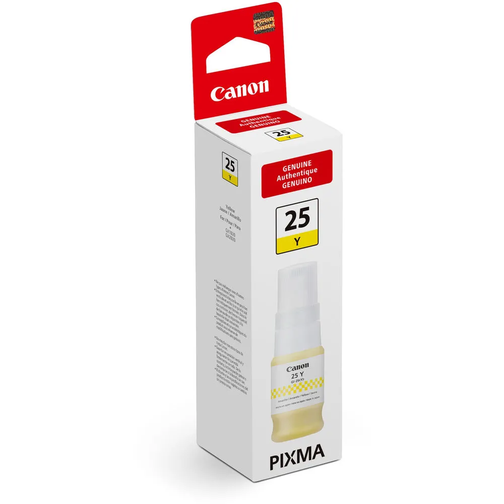Canon GI-25 Ink Bottle (Yellow)
