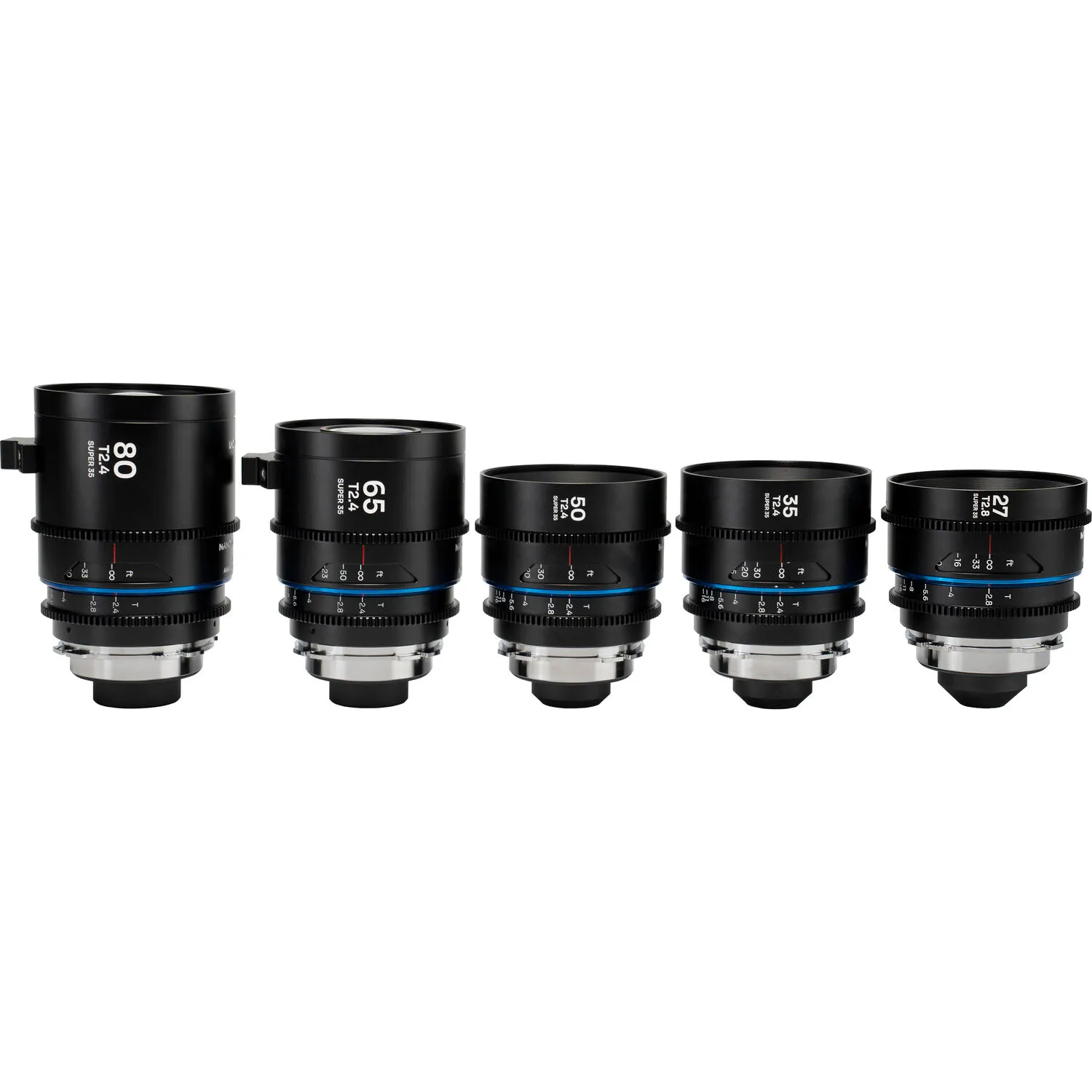 Venus Optics Laowa Nanomorph S35 Anamorphic Prime 5-Lens Kit (Sony E, Blue Flare)