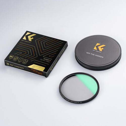 K&amp;F Concept Nano-X Series Ultra-Low Reflection CPL Filter (49mm)