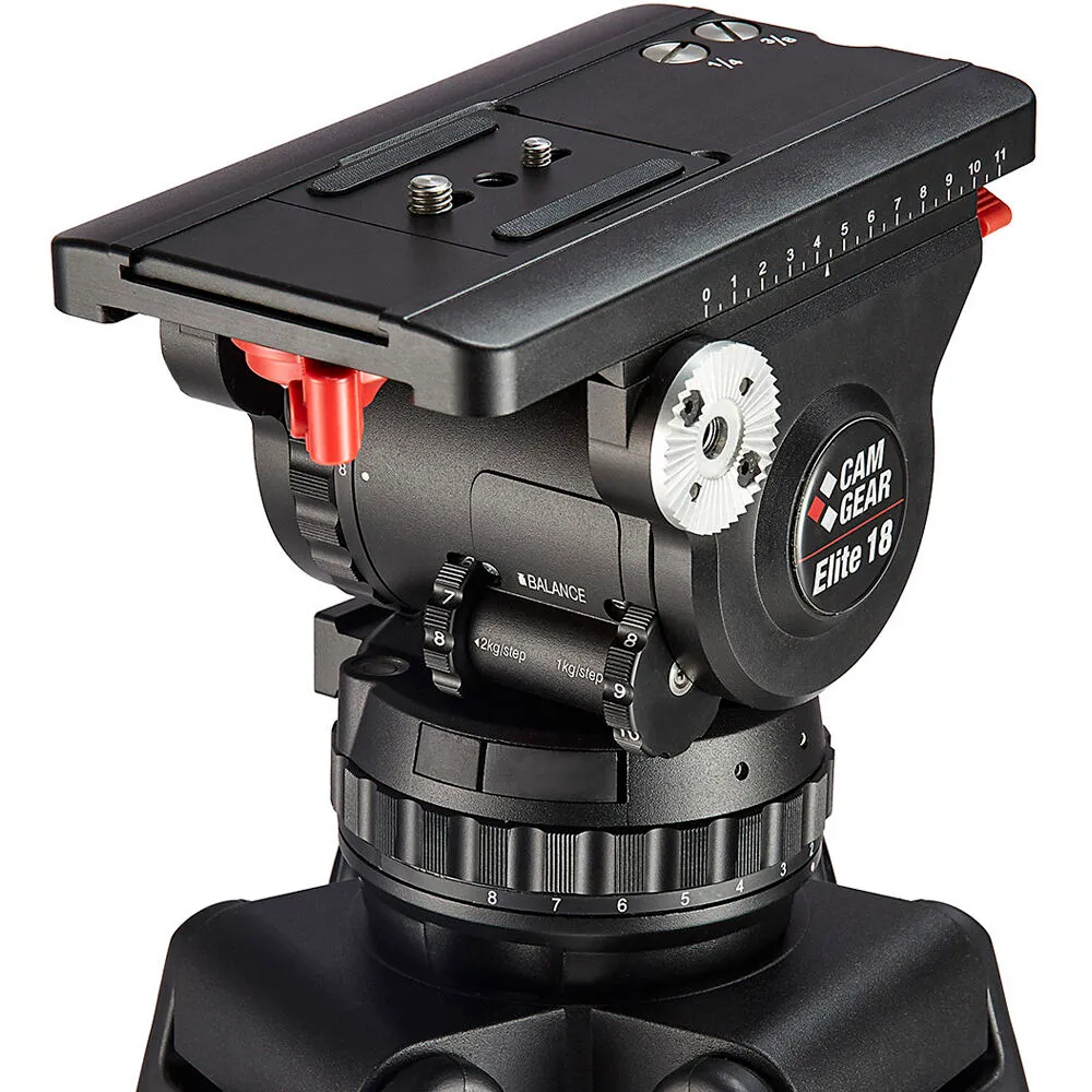 Camgear Elite 18 Fluid Head (100mm)