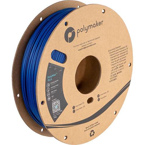 Polymaker 2.85mm PolyMax PLA Filament (750g, Blue)