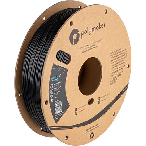 Polymaker 2.85mm PolyFlex TPU95 Filament (750g, Black)