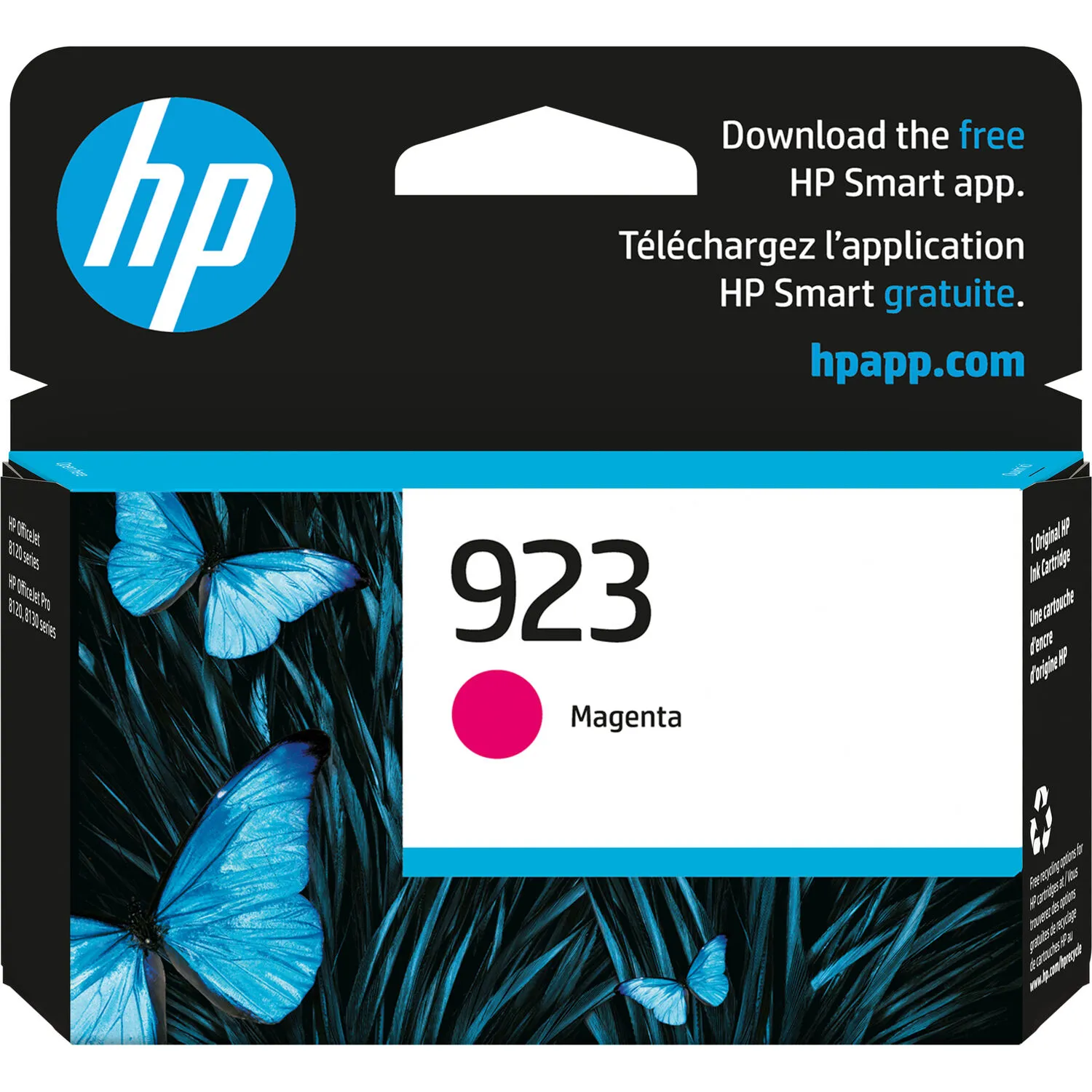 HP 923 Magenta Original Ink Cartridge