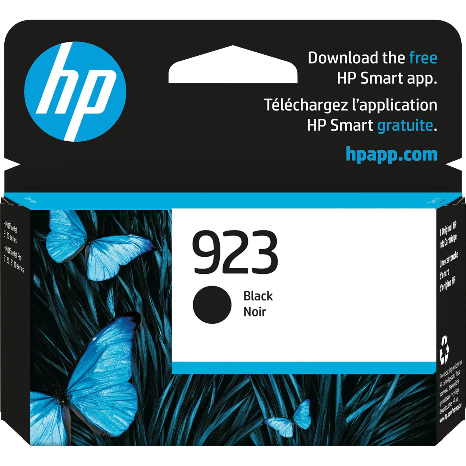 HP 923 Black Original Ink Cartridge