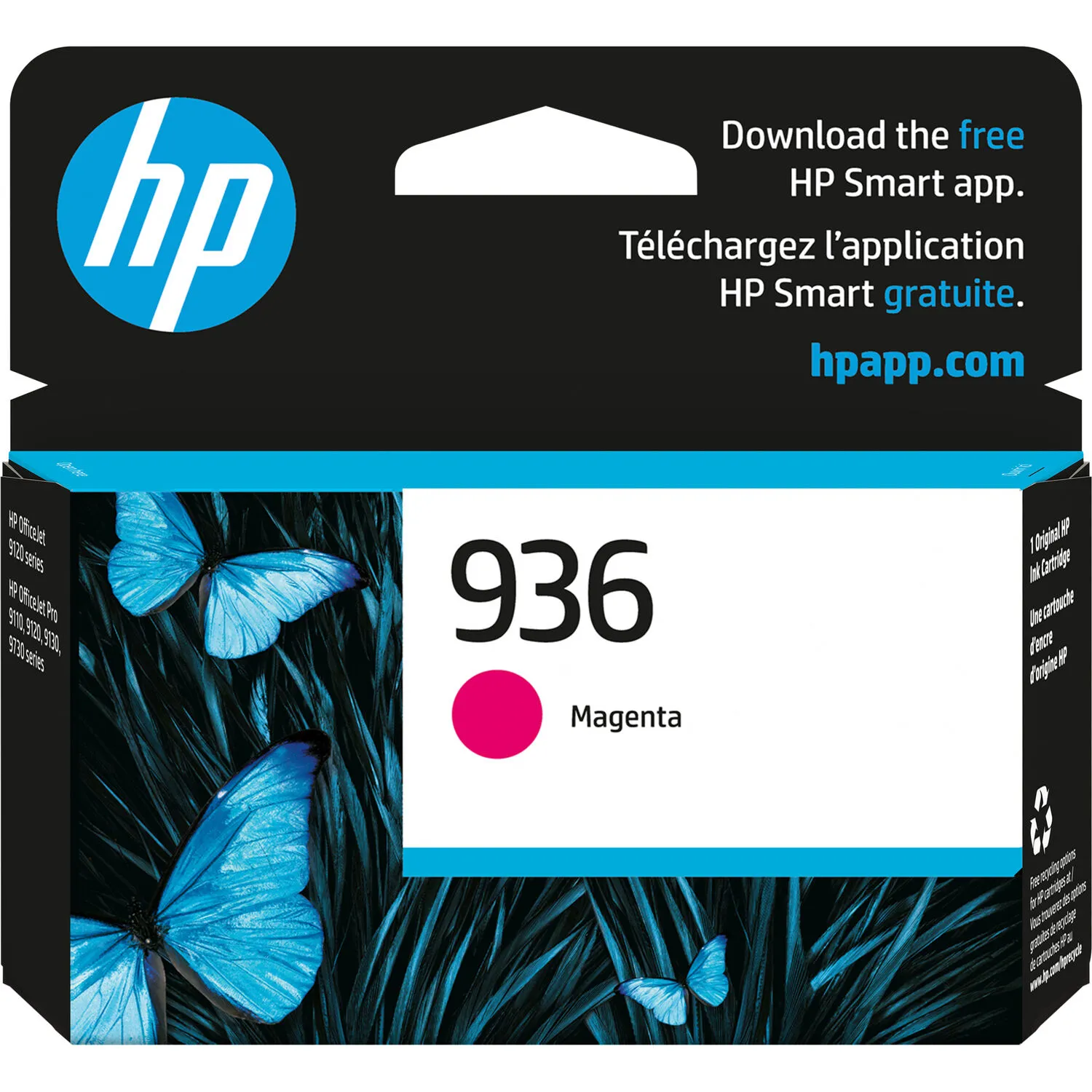 HP 936 Magenta Original Ink Cartridge