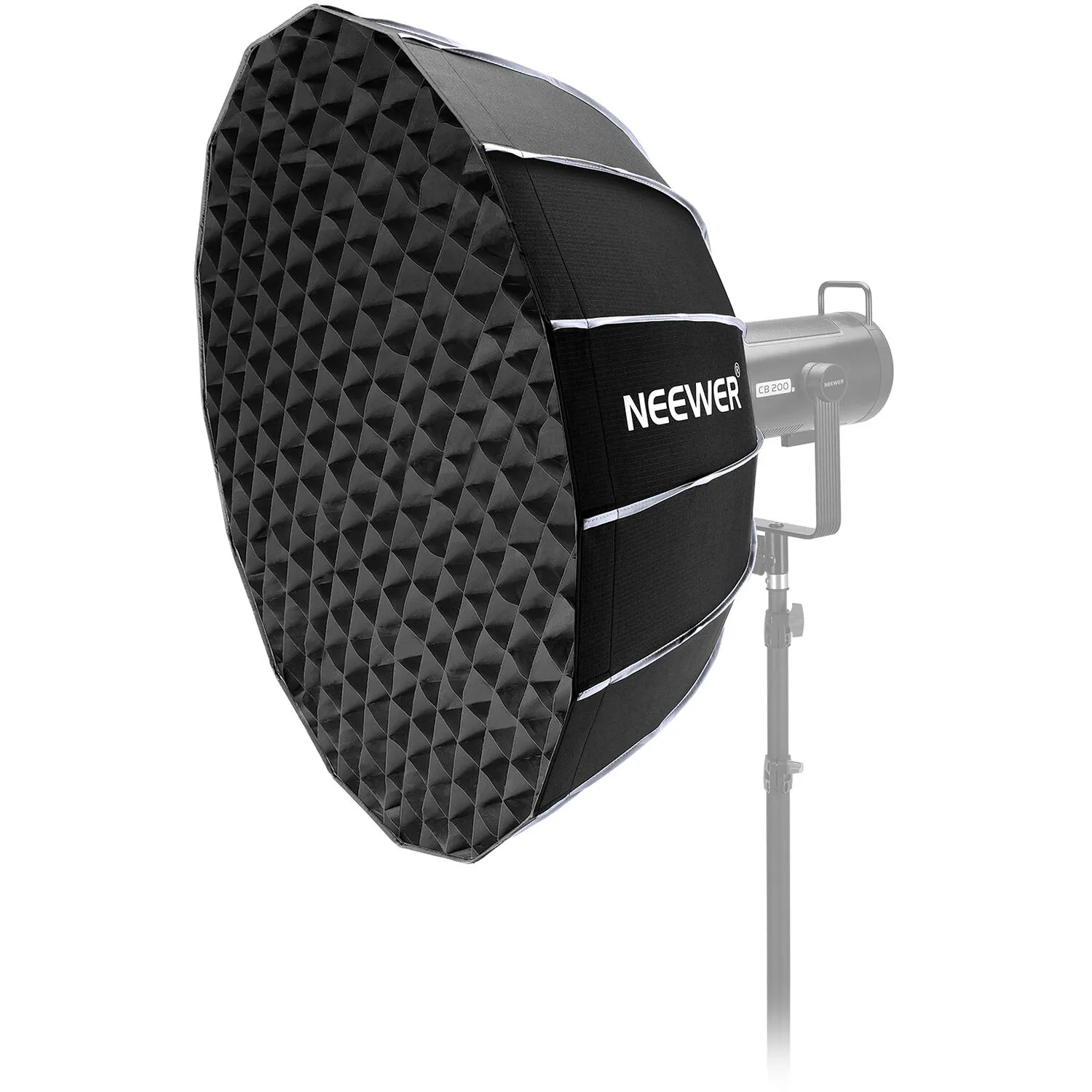 Neewer NS85U Parabolic Hexadecagon QR Softbox with Grid (33.5")
