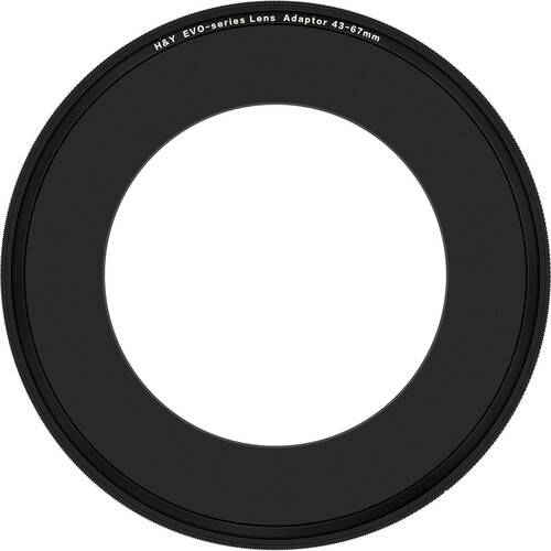 H&Y Filters Evo-Series 43-67mm Aluminum Step-Up Ring
