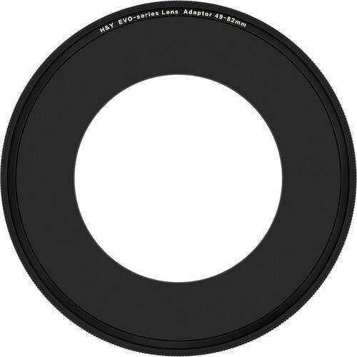 H&Y Filters Evo-Series 49-82mm Aluminum Step-Up Ring