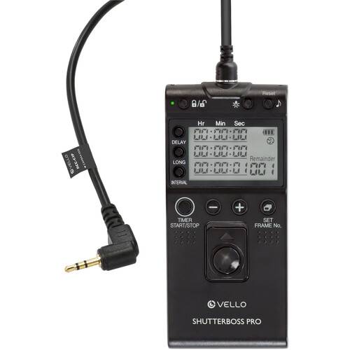 Vello RCC-C1P Shutter Release Cable for Vello ShutterBoss Pro (Canon, Sub-Mini)