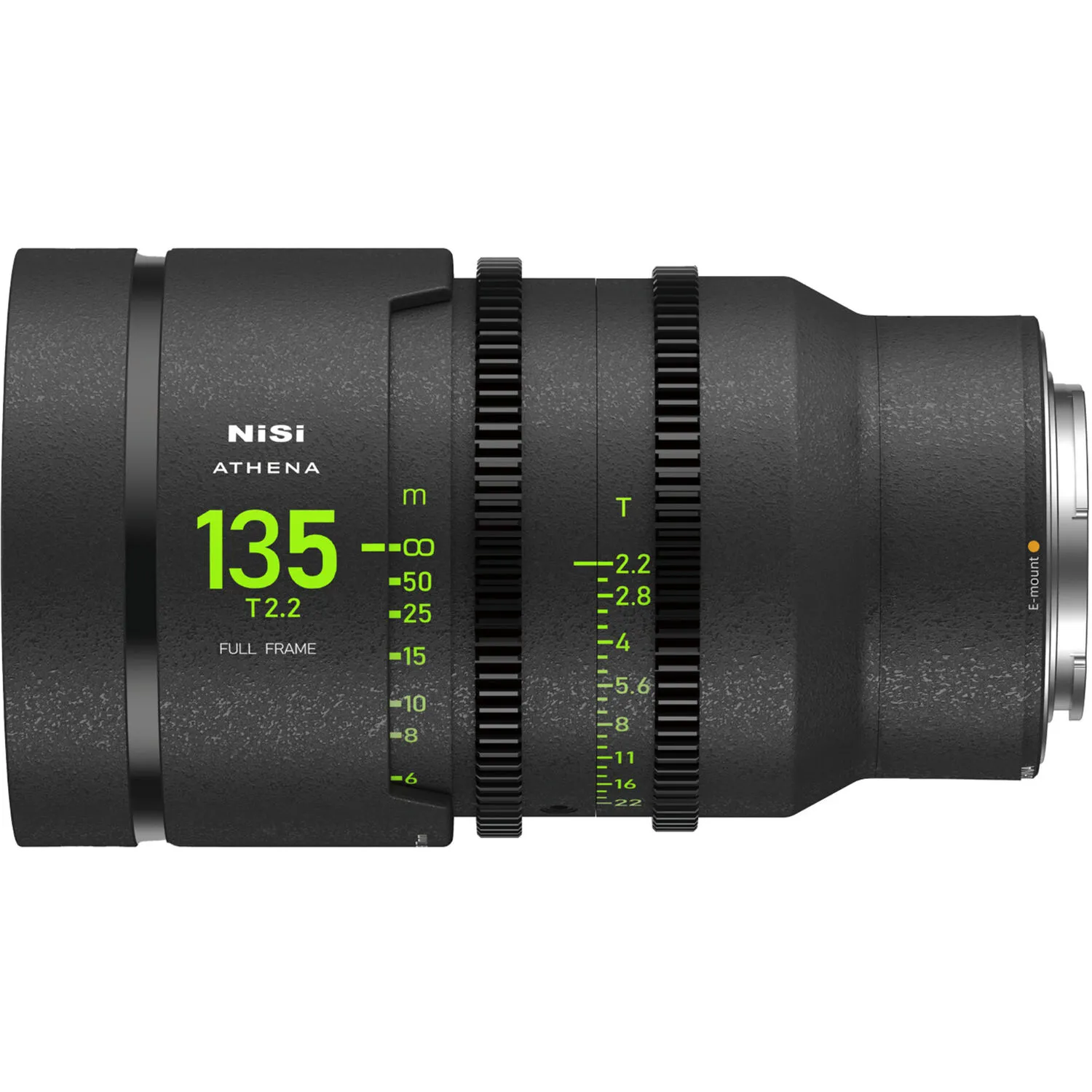 NiSi ATHENA PRIME 135mm T2.2 Full-Frame Lens (Sony E, No Drop-In Filter)