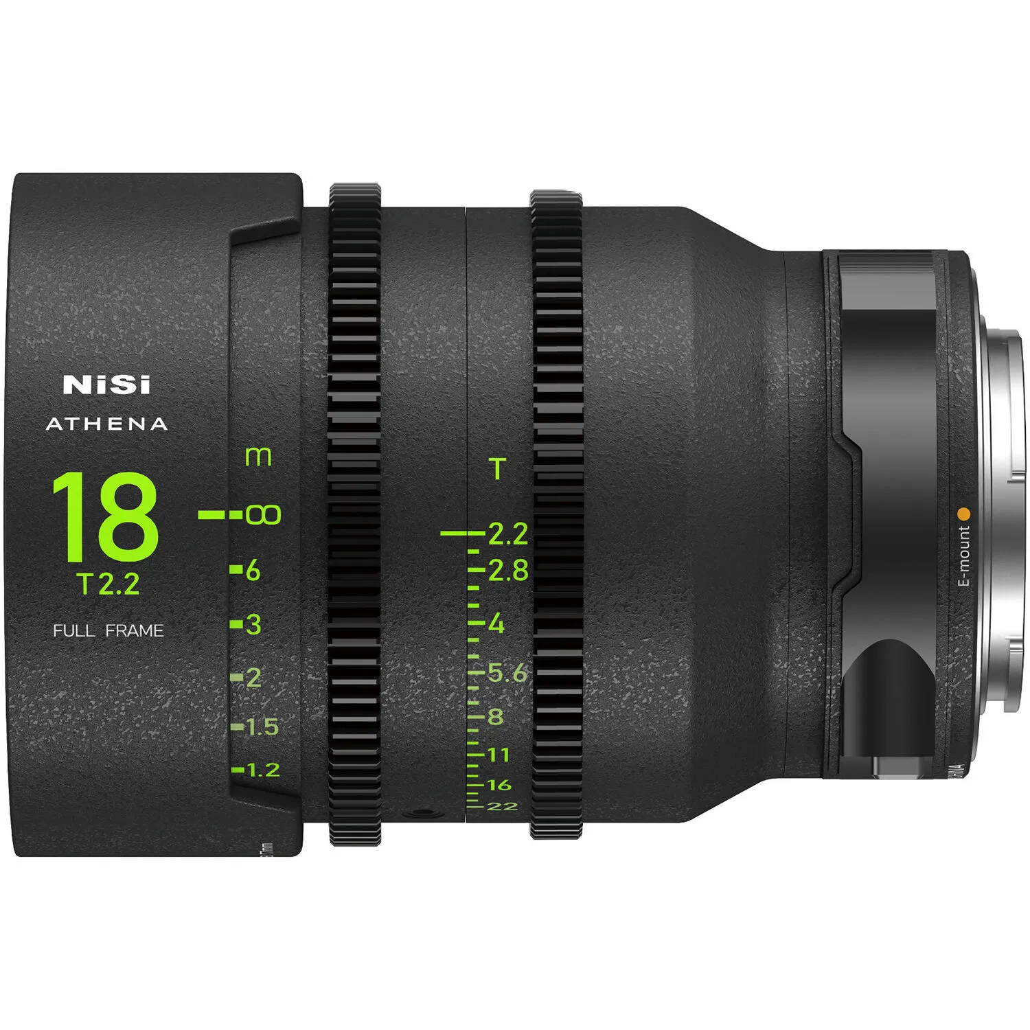 NiSi ATHENA PRIME 18mm T2.2 Full-Frame Lens (Sony E, Drop-In Filter Mount)