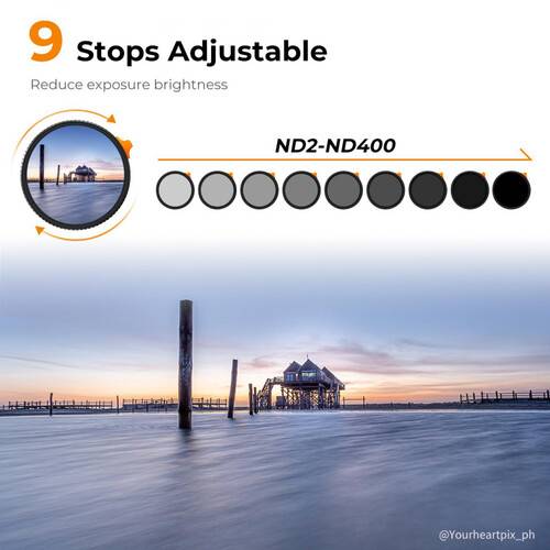 K&amp;F Concept Nano-X Variable ND Filter (67mm, 1 to 9-Stop)