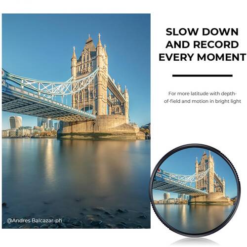 K&F Concept Nano-X Series ND Filter (58mm, 3-Stop)