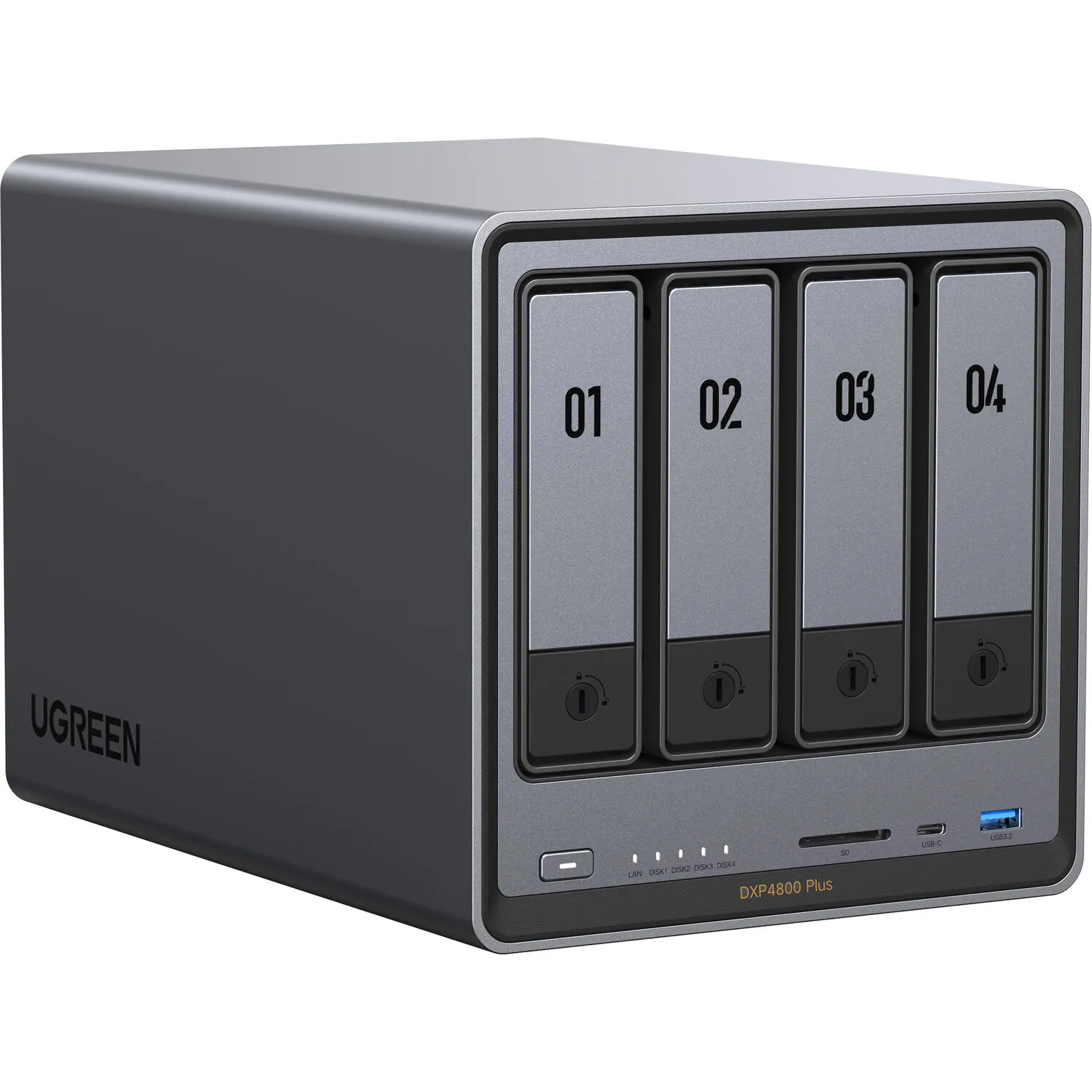 UGREEN NASync DXP4800 Plus 4-Bay NAS Enclosure