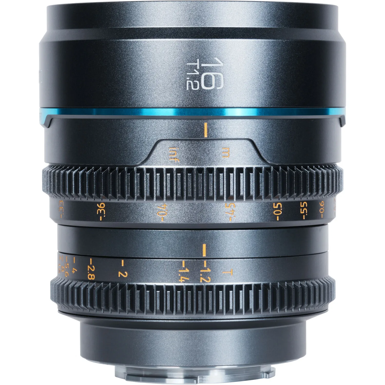 Sirui Night Walker 16mm T1.2 S35 Cine Lens (Canon RF, Gunmetal Gray)