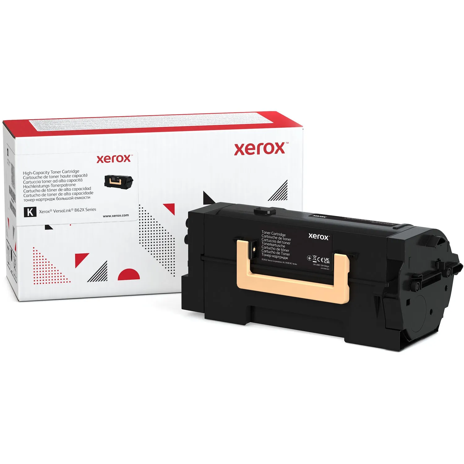 Xerox Standard Capacity Black Toner Cartridge for VersaLink B625/B620 Color Laser Printers (Use &amp; Return)