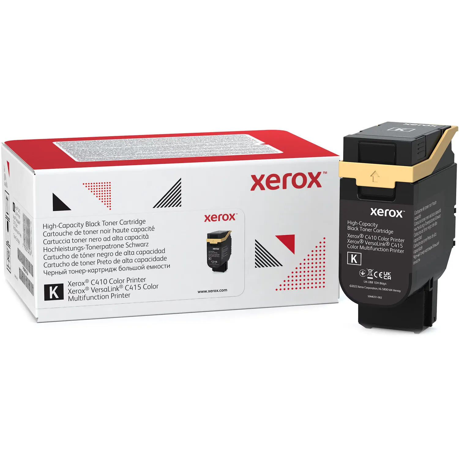 Xerox High Capacity Black Toner Cartridge for C410/C415 Printer