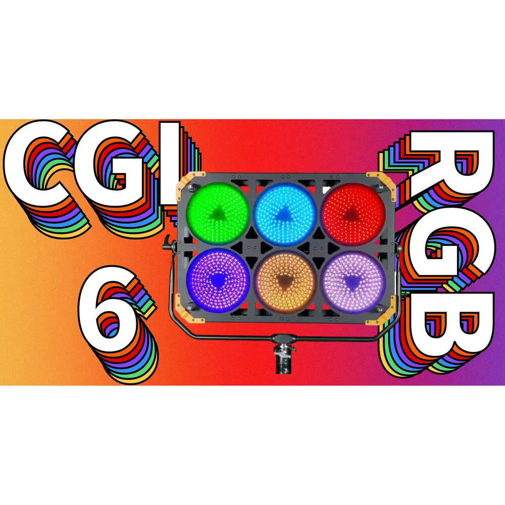 CineGearFactory CGL6-C RGB LED Space Cinema Light (Rectangle)
