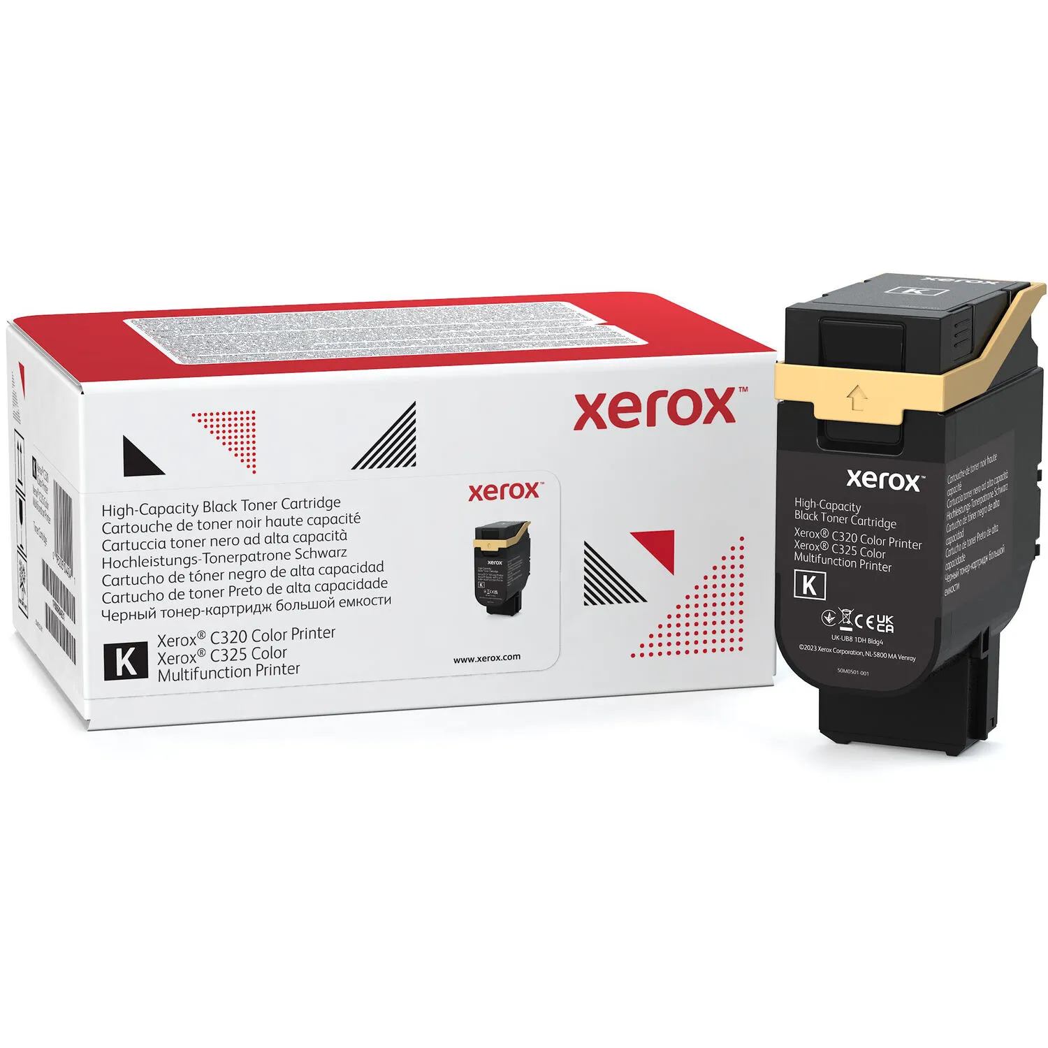 Xerox High Capacity Yellow Toner Cartridge for C325 Color Printer (Use and Return)