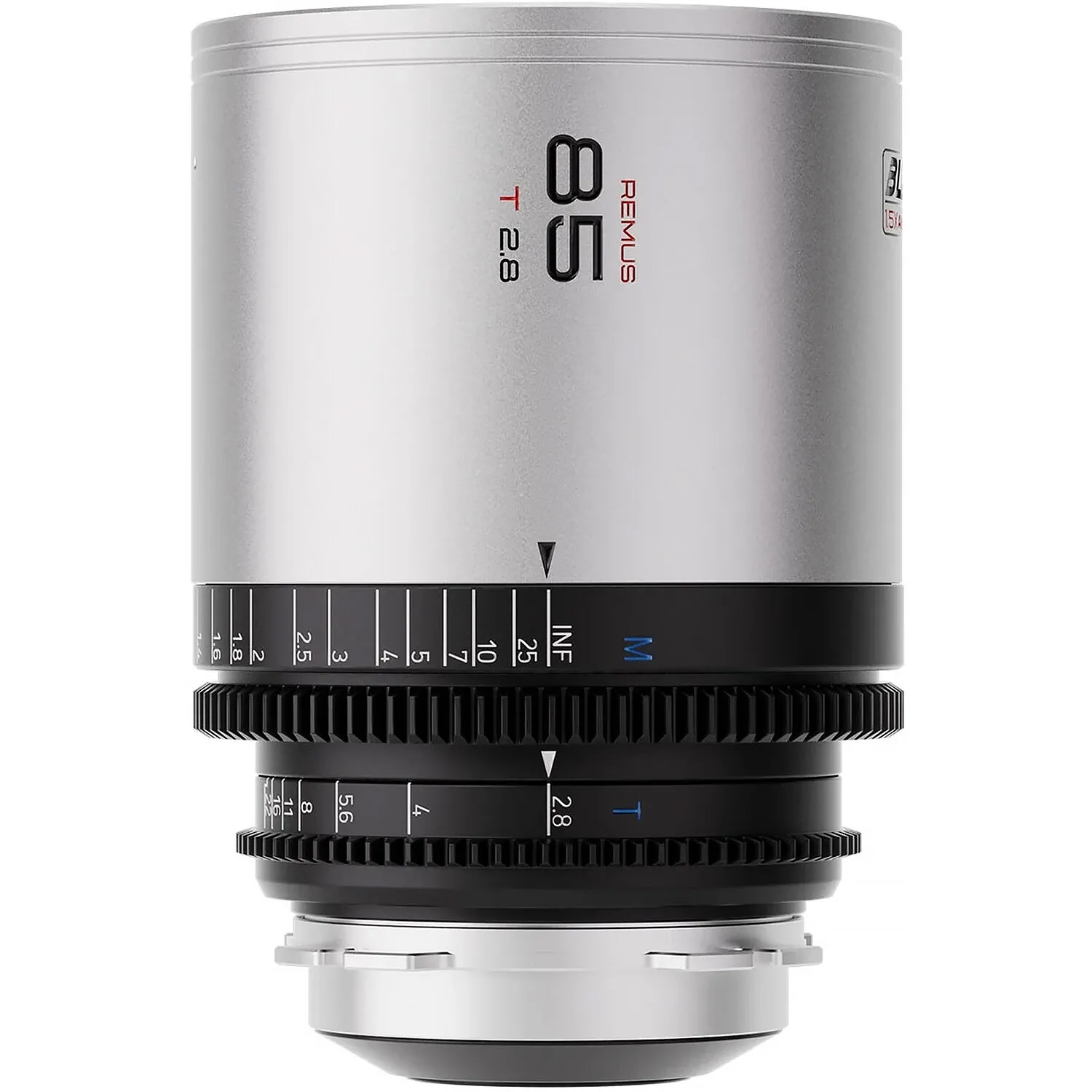 BLAZAR LENS Remus 85mm T2.8 1.5x Full Frame Anamorphic Lens (ARRI PL, Silver Flare)