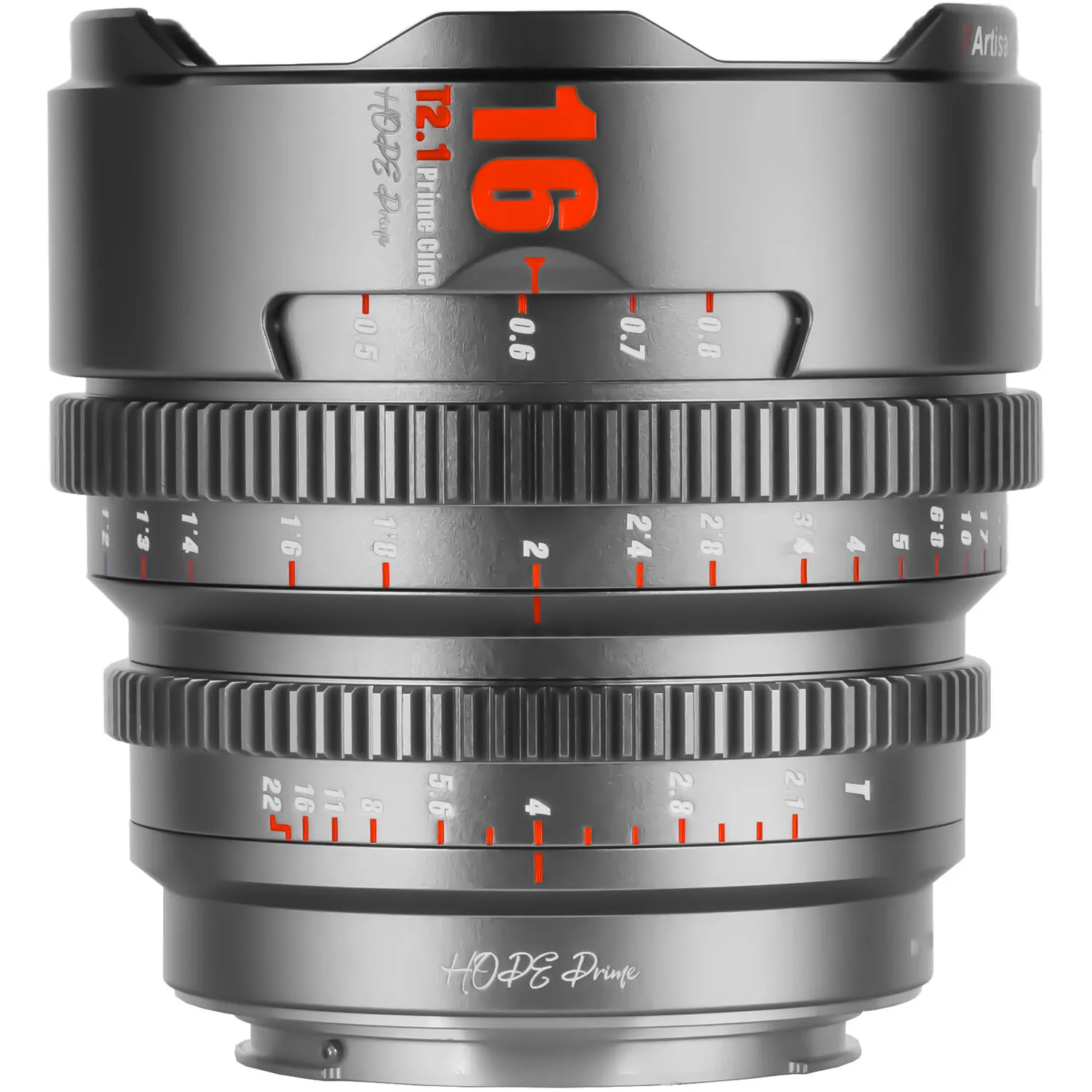 7Artisans 16mm T2.1 Hope S35 Cine Lens (Sony E, Titanium Gray)