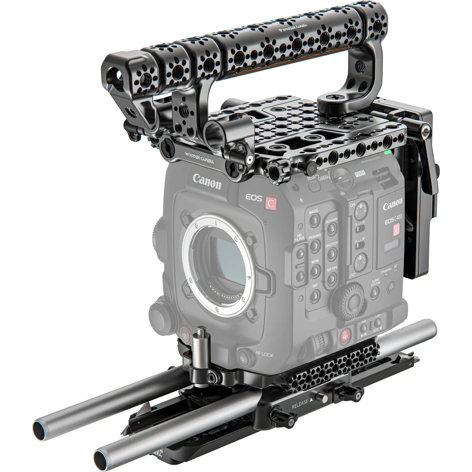 Wooden Camera Elite Accessory System for Canon C400 (V-Mount)