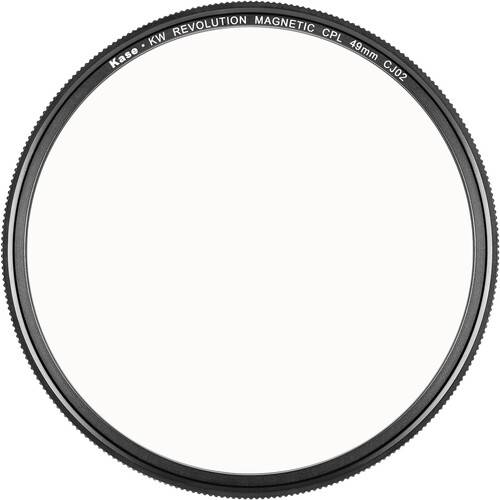Kase KW Revolution Magnetic CPL Filter (Silver Ring, 49mm)