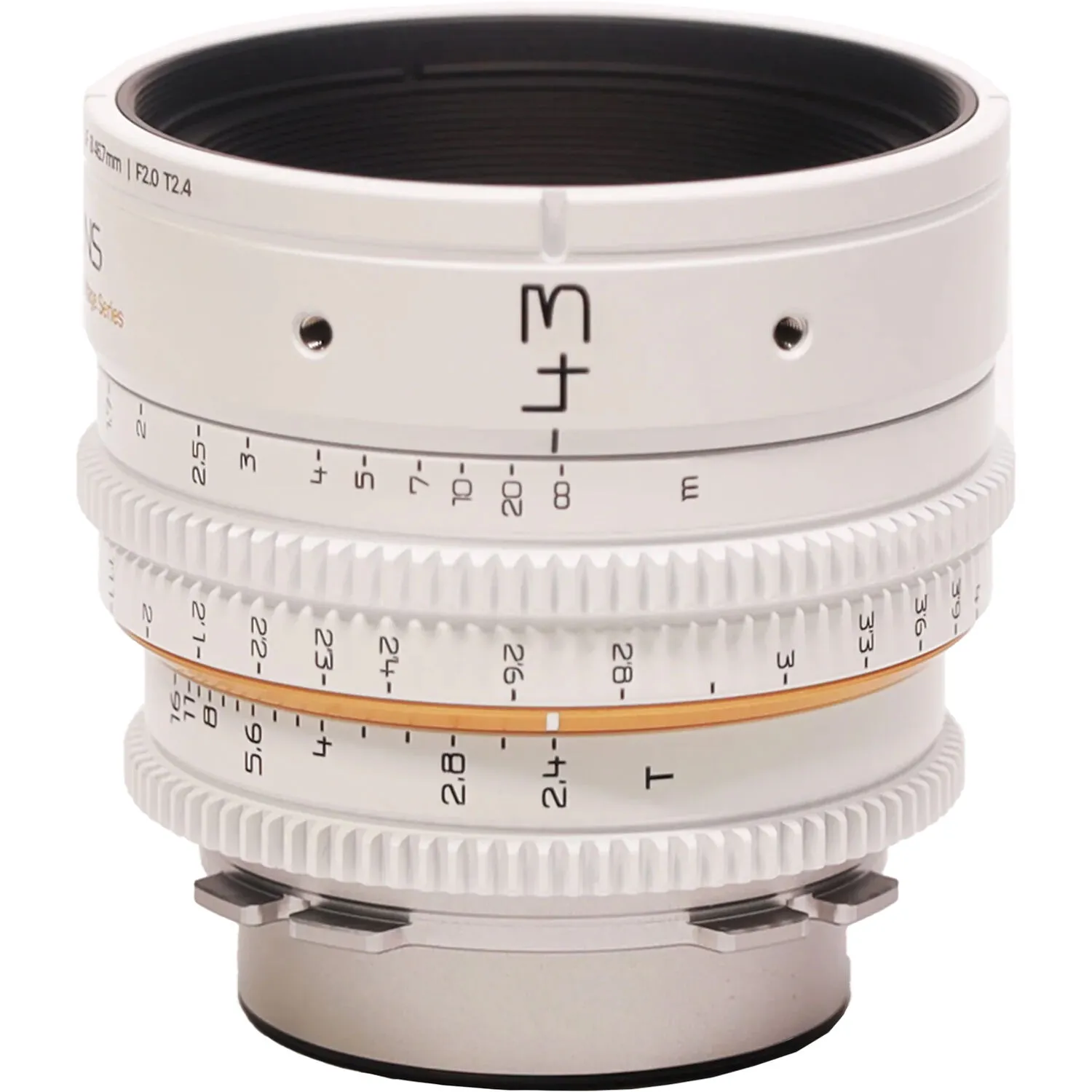 Dulens APO Mini Prime 43mm T2.4 Lens (Canon EF, White)