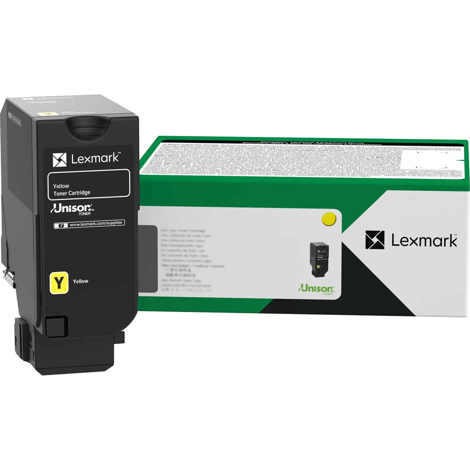 Lexmark Return Program Toner Cartridge (Yellow, 5000 Pages)