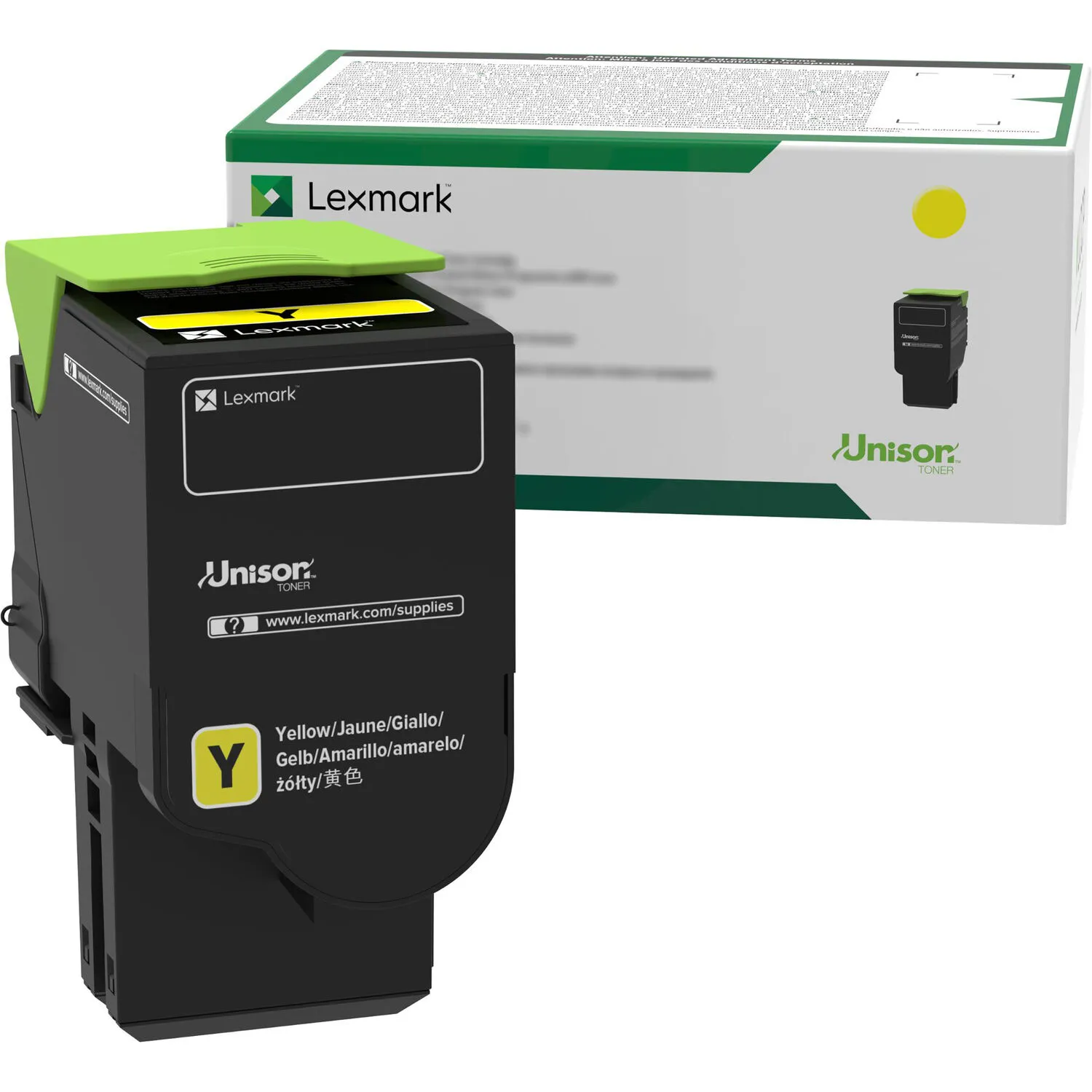 Lexmark CS632 &amp; CX635 Return Program Cartridge (Yellow, 11,700 Page Yield)