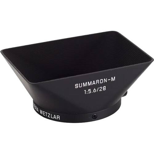 Leica Lens Hood for Summaron-M 28mm f/5.6 Lens (Black)