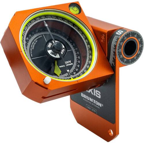 Brunton Axis Quad Pocket Transit (Orange)