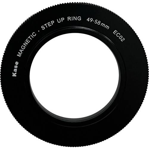 Kase Magnetic Step-Up Filter Ring (49 to 58mm)