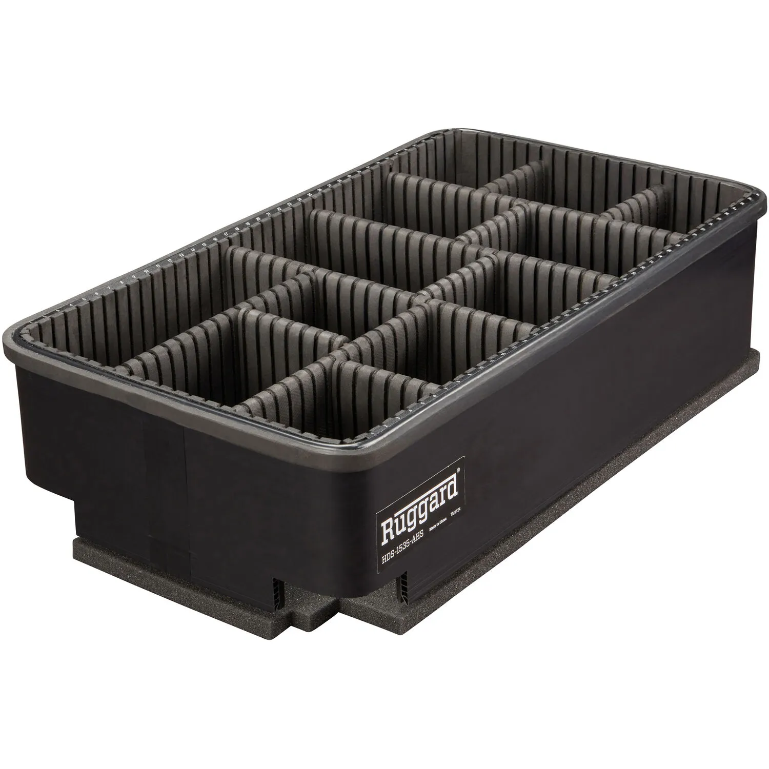 Ruggard Adjustable Hard Divider Insert for Pelican 1535 Hard Case