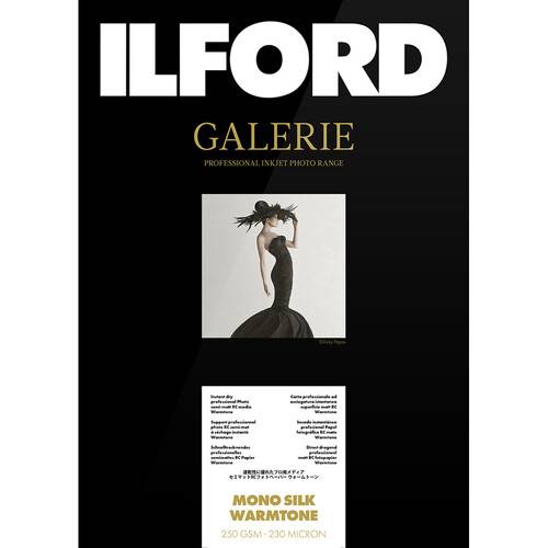 Ilford Galerie Mono Silk Warmtone (4 x 6", 100 Sheets)