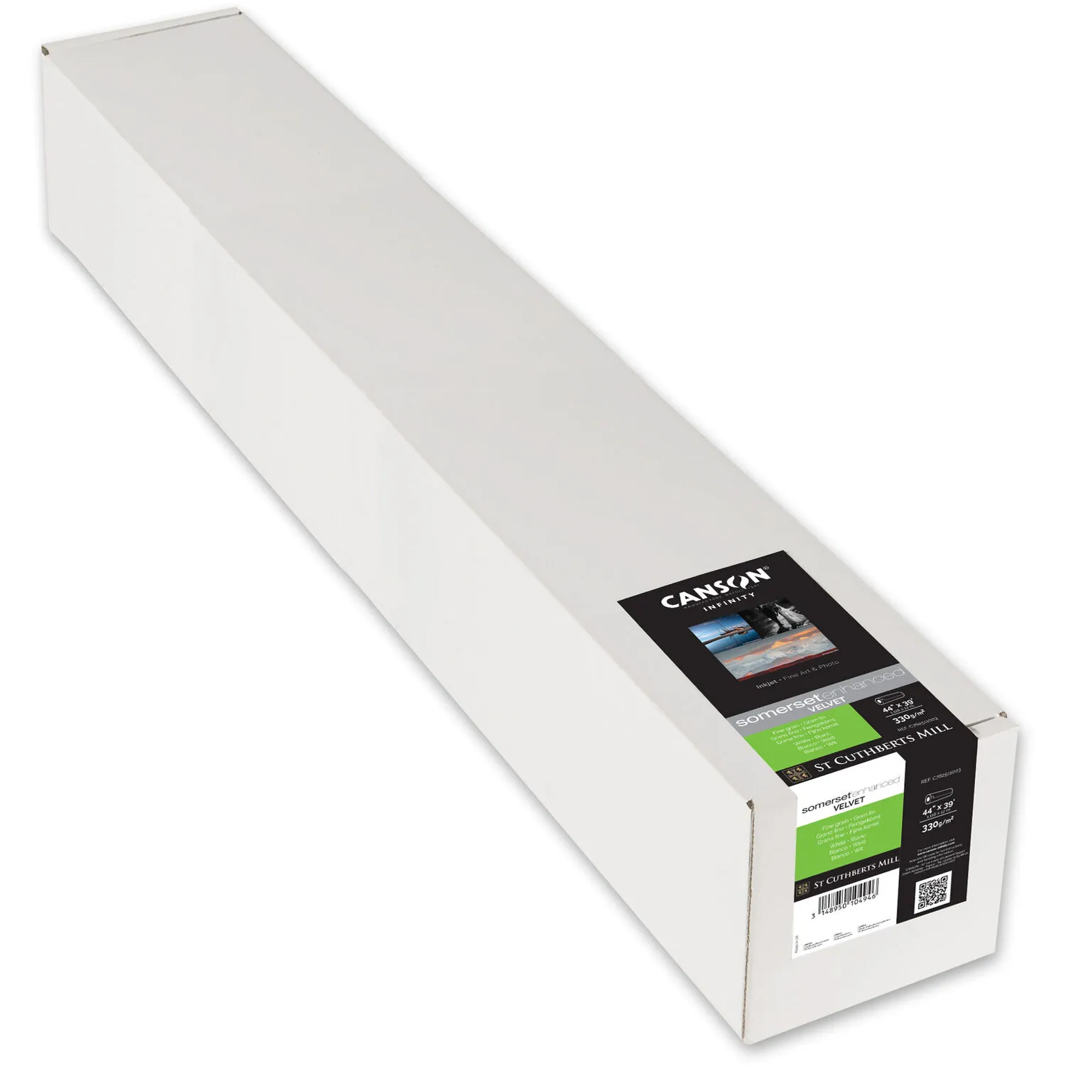 Canson Infinity Somerset Enhanced Velvet (255 gsm, 44" x 39.3' Roll)