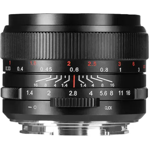 7Artisans 35mm f/1.4 Mark III Lens (Sony E, Black)